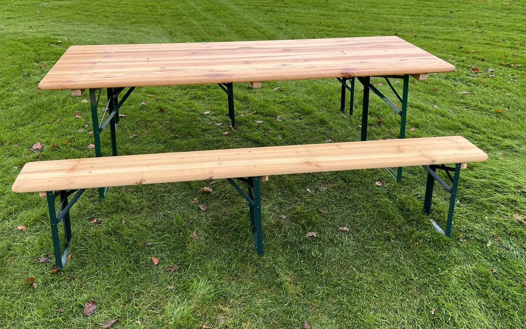 1 x Bord 60x220 + 2 x bænk